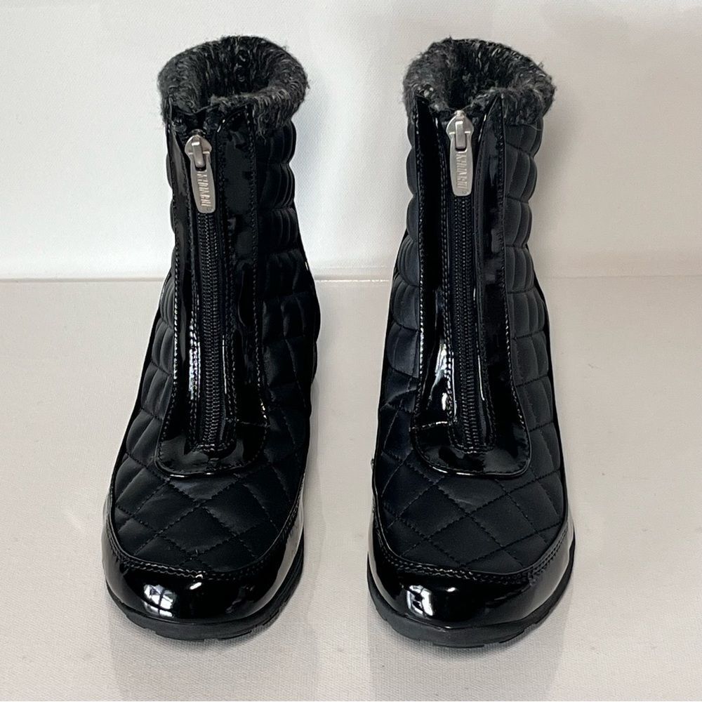 Khombu Megan Waterproof Front-Zip Winter Boots - Picture 3 of 6